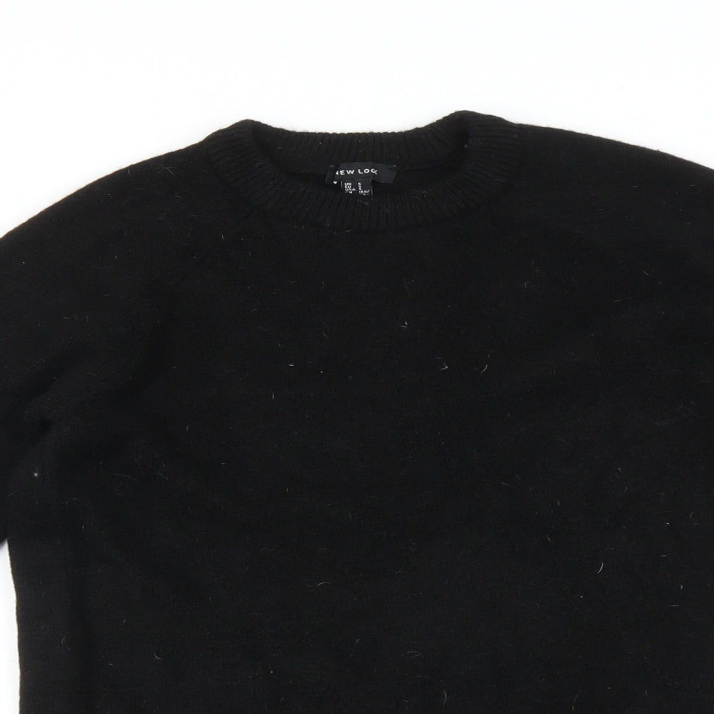 New Look Womens Black   Pullover Jumper Size S