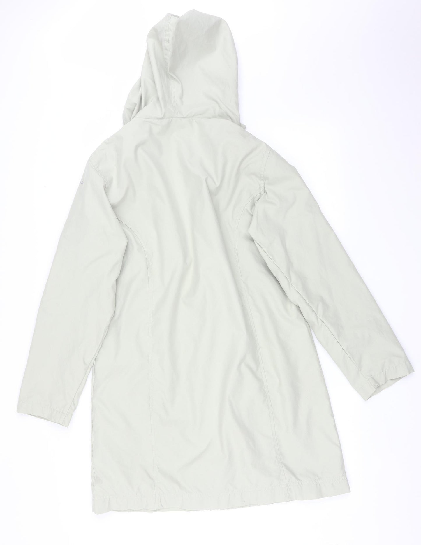 Reebok Womens Green   Overcoat Coat Size 14
