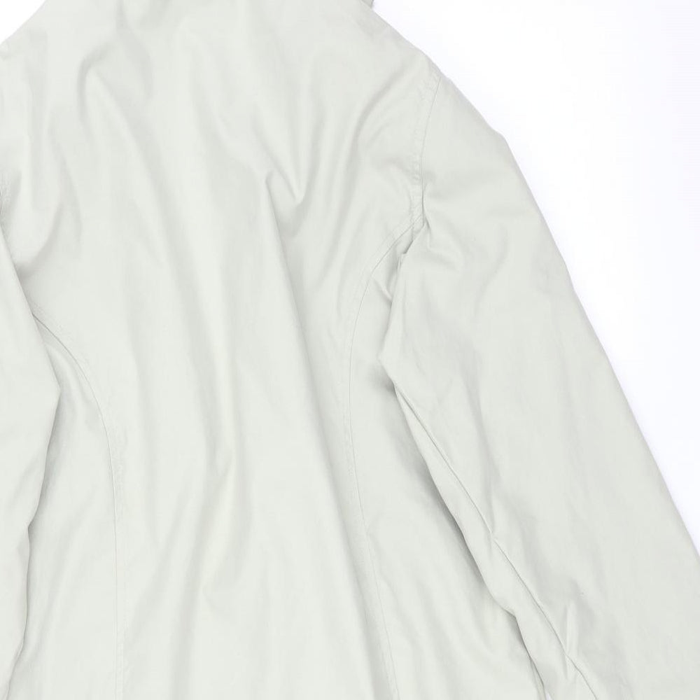 Reebok Womens Green   Overcoat Coat Size 14