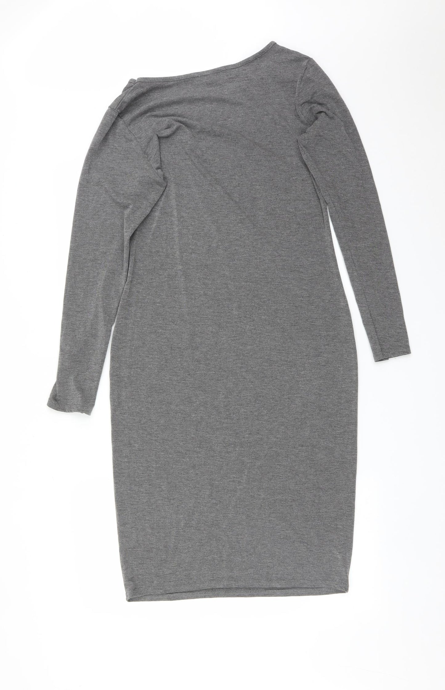 MISS BLUSH Womens Grey   Bodycon