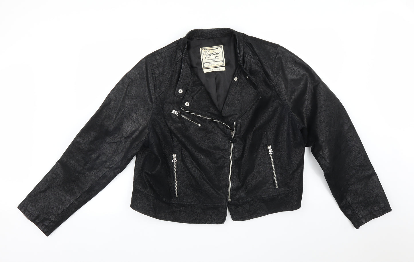New Look Womens Black   Jacket Coat Size 24