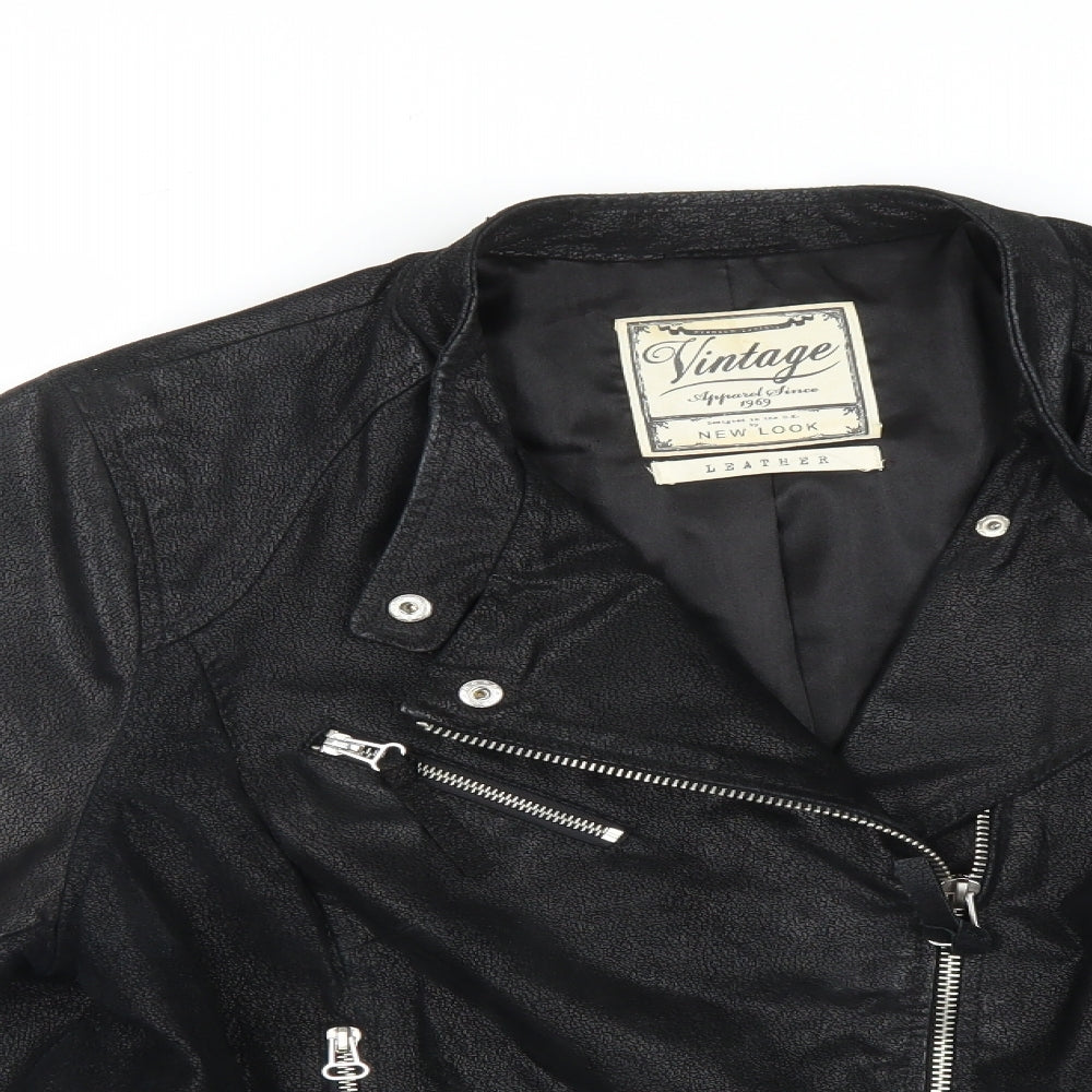 New Look Womens Black   Jacket Coat Size 24