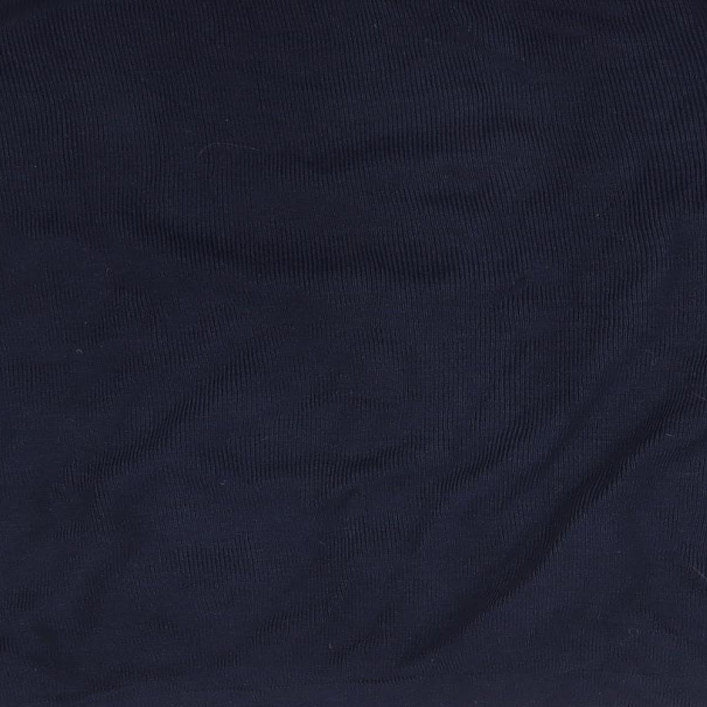 HWR KNITS Mens Blue Striped  Pullover Sweatshirt Size XL