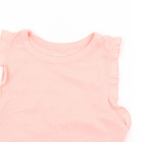 River Island Girls Pink   Basic Tank Size 11-12 Years