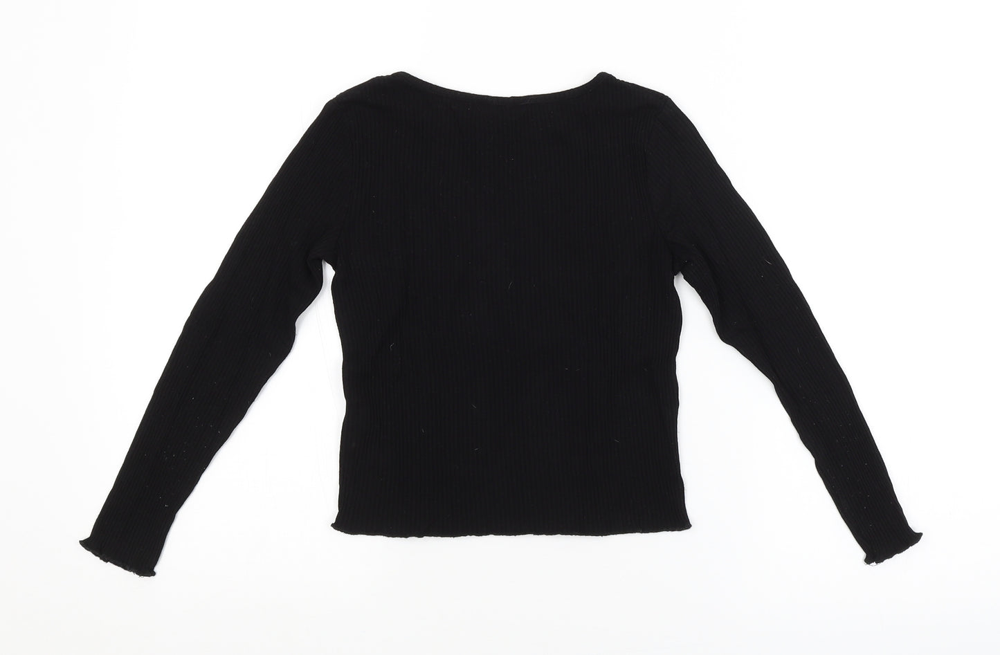 Primark Girls Black   Pullover Jumper Size 9-10 Years