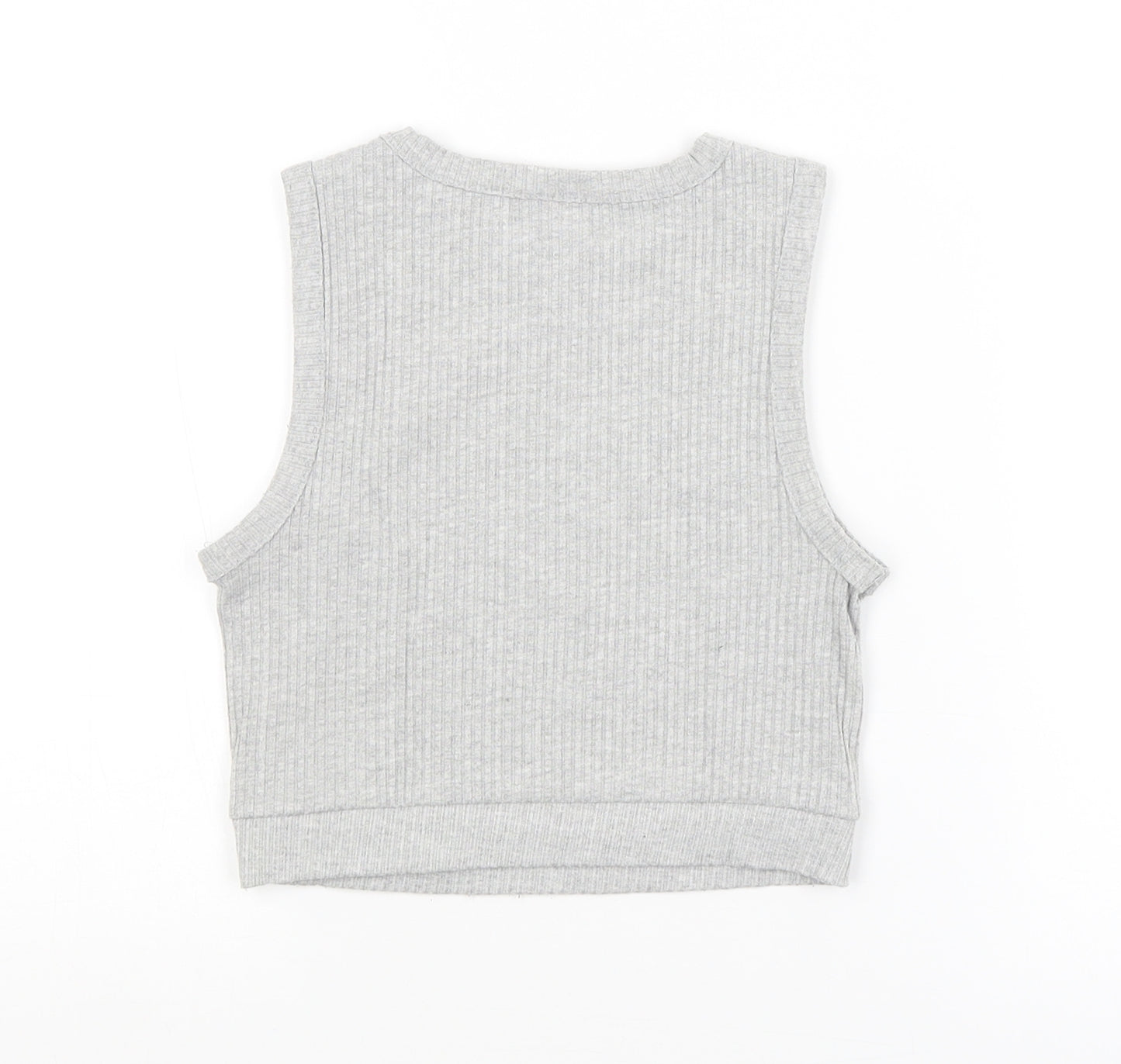 River Island Girls Grey   Basic Tank Size 11-12 Years