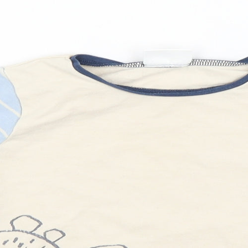 NEXT Baby Multicoloured Striped  Basic T-Shirt Size 9-12 Months
