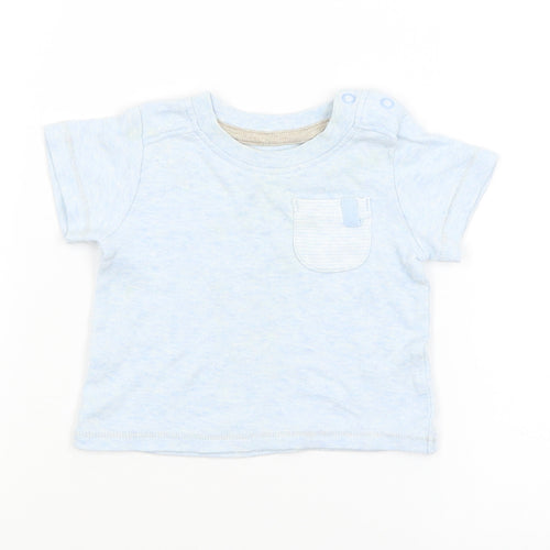 George Baby Blue   Basic T-Shirt Size 0-3 Months