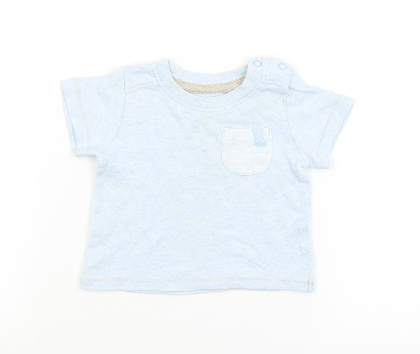 George Baby Blue   Basic T-Shirt Size 0-3 Months