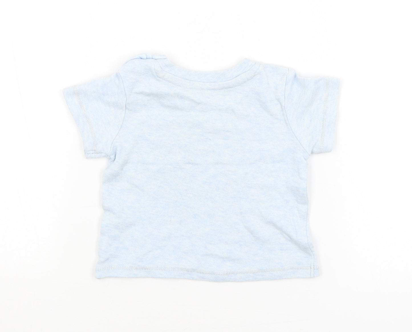 George Baby Blue   Basic T-Shirt Size 0-3 Months