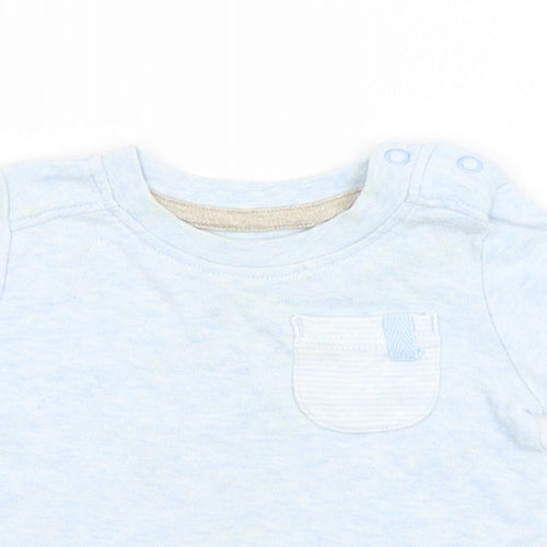 George Baby Blue   Basic T-Shirt Size 0-3 Months