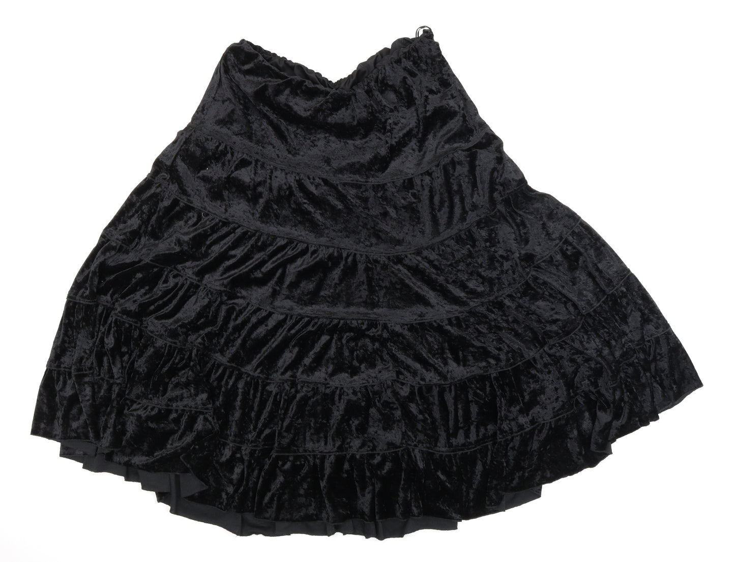 Berkertex Womens Black   A-Line Skirt Size 16