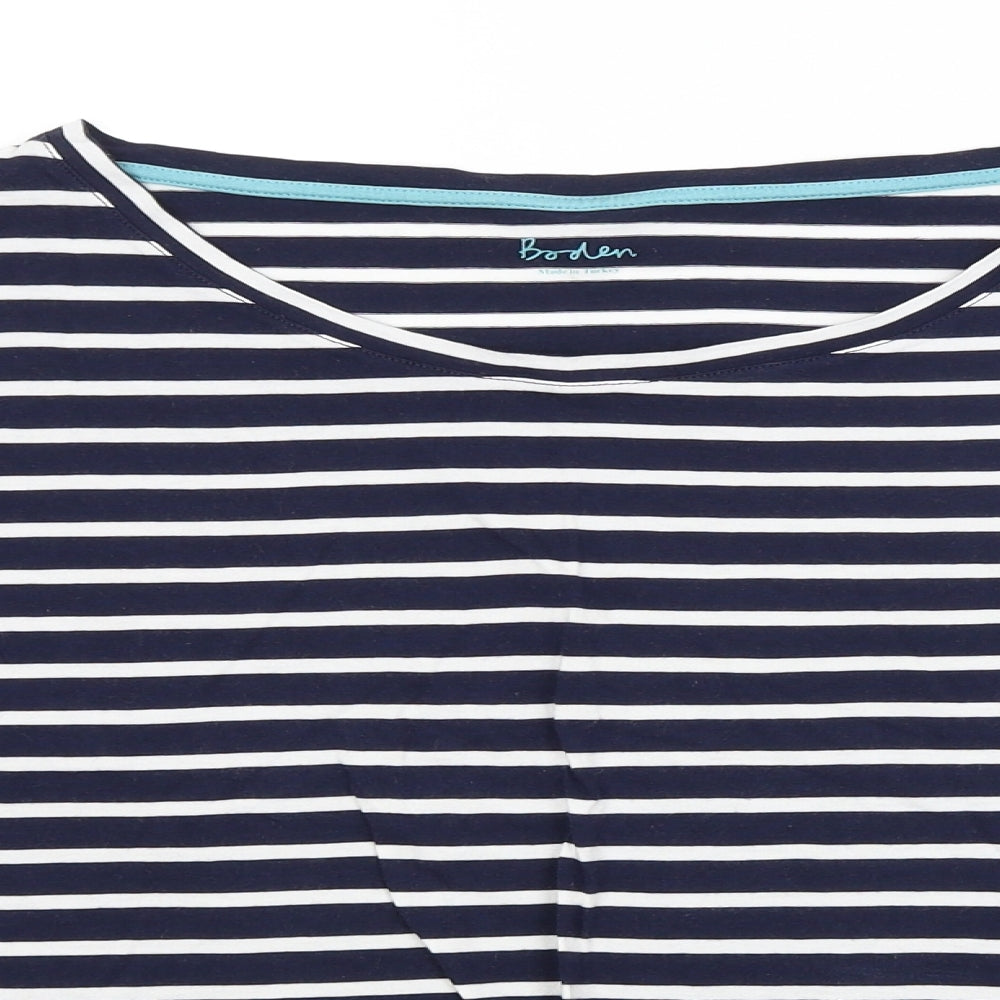 Boden Womens Blue   Basic T-Shirt