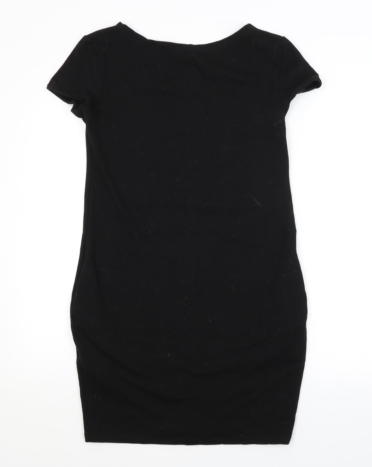 MEGI Womens Black   T-Shirt Dress  Size S