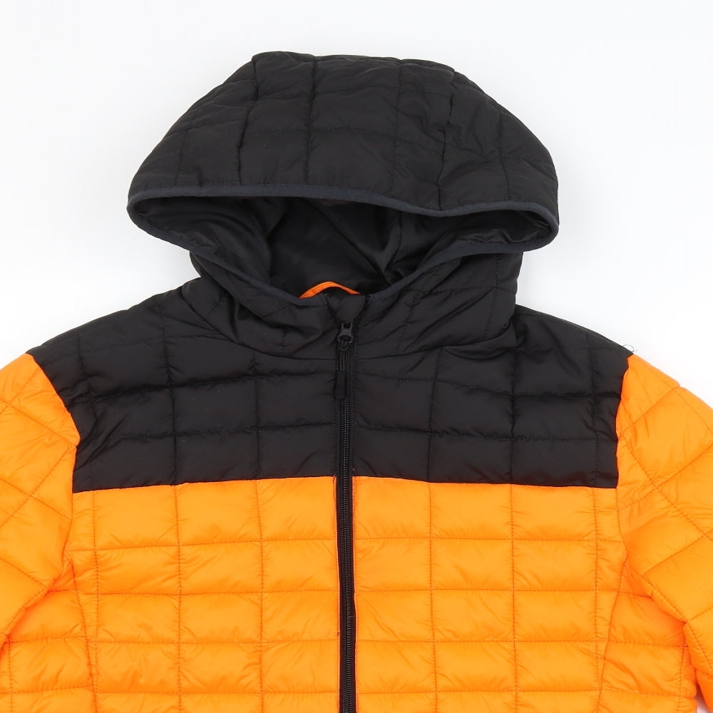 Primark Mens Orange   Full Zip Hoodie Size M