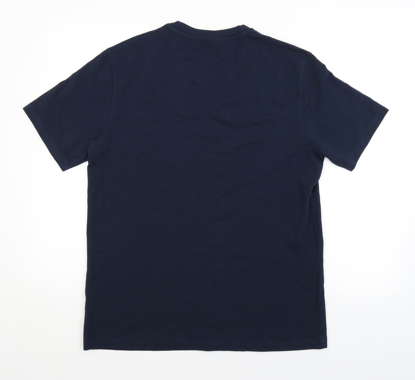 Preworn Mens Blue    T-Shirt Size L