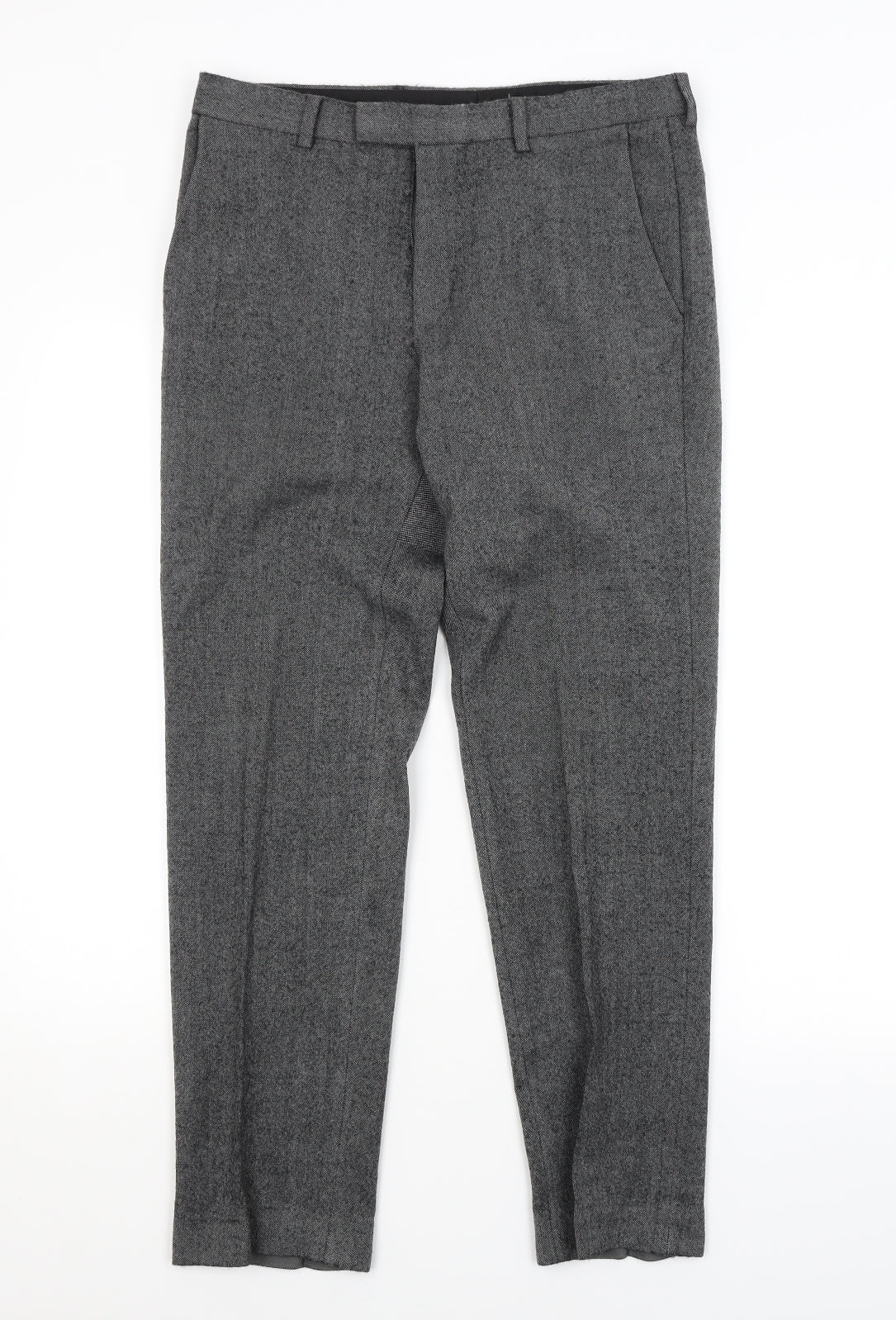 M&S Mens Grey   Trousers  Size 32 in L31 in