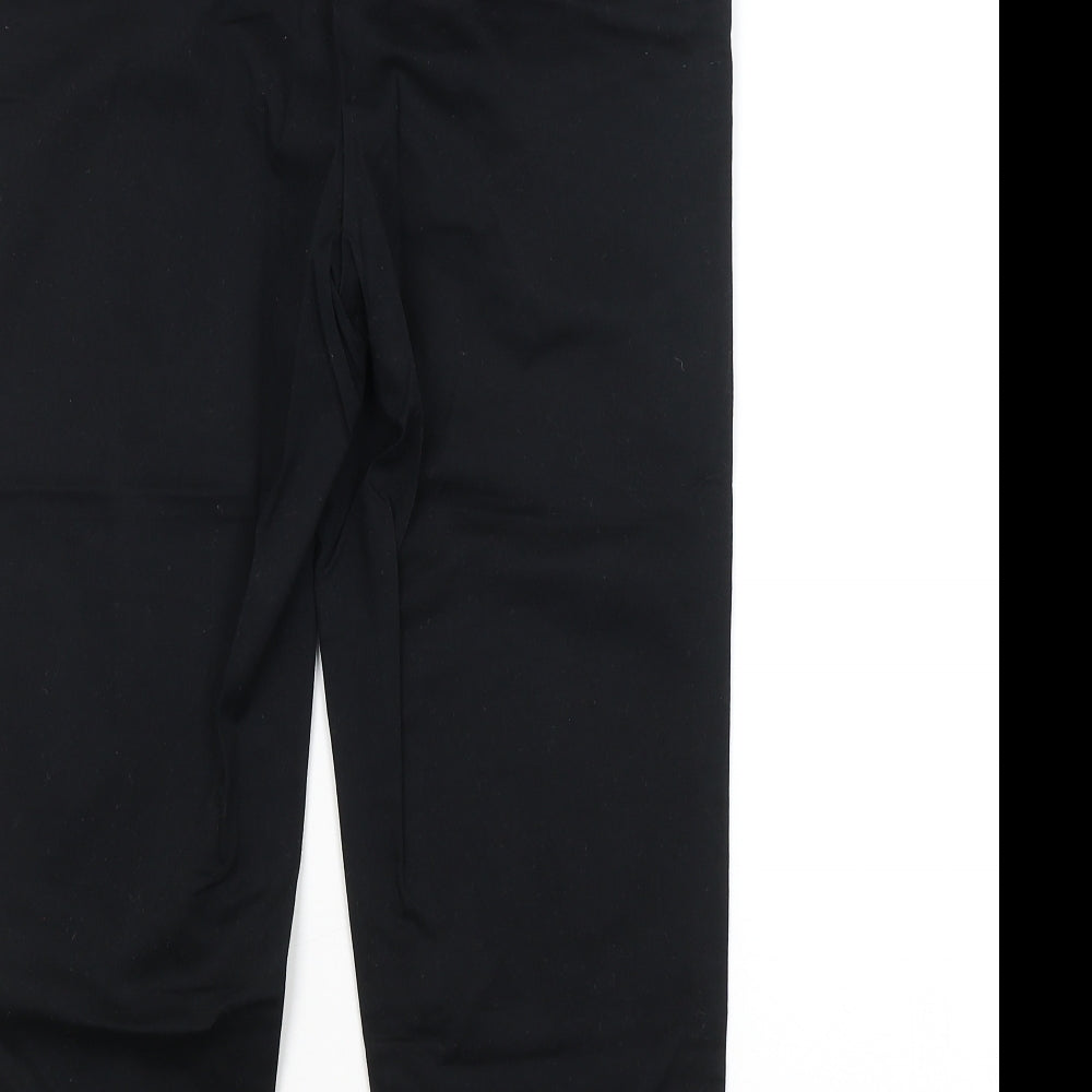 TU Womens Black   Trousers  Size 10 L22 in