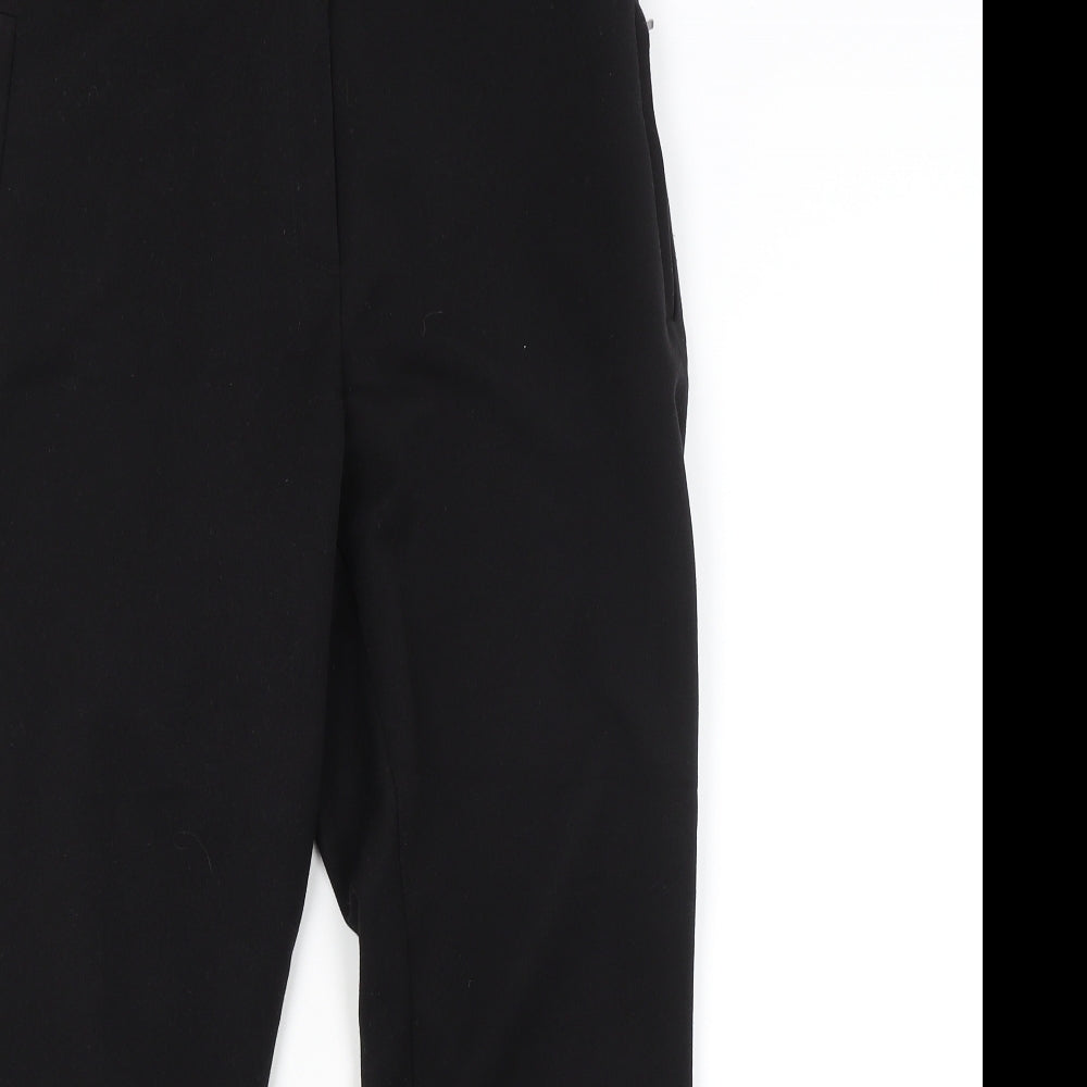 M&S Womens Black   Trousers  Size 12 L25 in