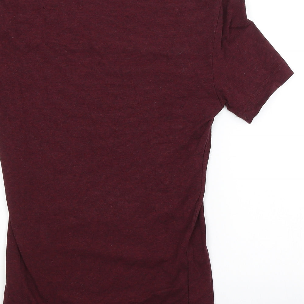 H&M Mens Purple    T-Shirt Size XS