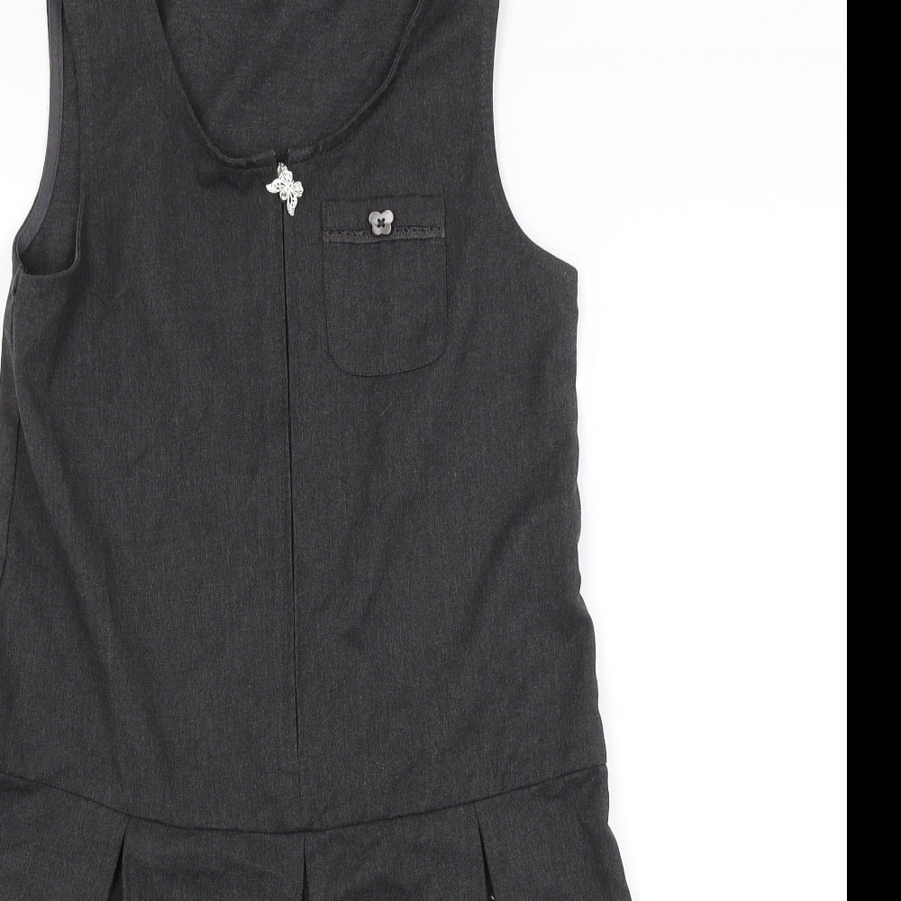 TU Girls Grey   A-Line  Size 12 Years
