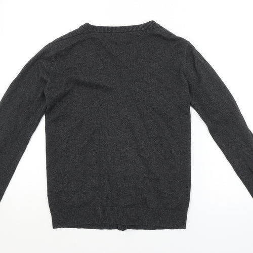 Debenhams Girls Grey   Cardigan Jumper Size 12-13 Years