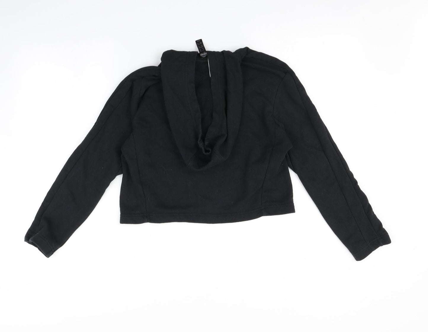 adidas Girls Black   Pullover Hoodie Size 11-12 Years