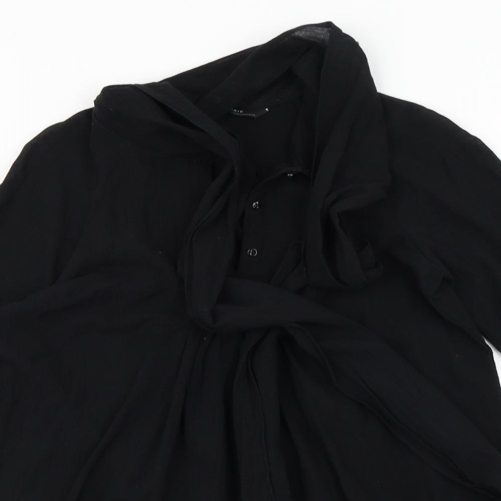 Zara Womens Black   T-Shirt Dress  Size XS