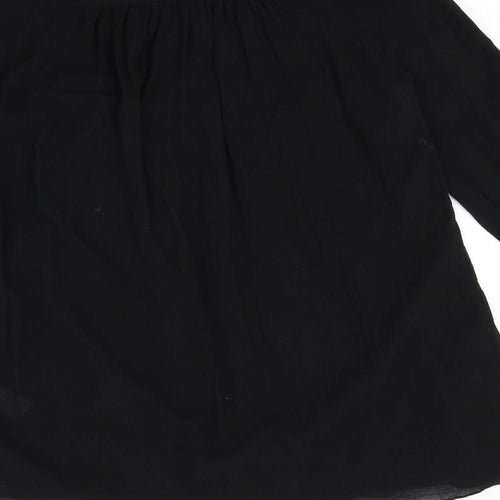 Zara Womens Black   T-Shirt Dress  Size XS