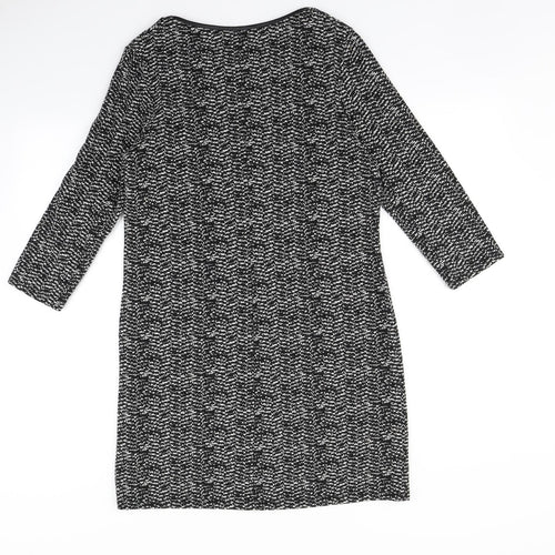 TU Womens Black   A-Line  Size 12