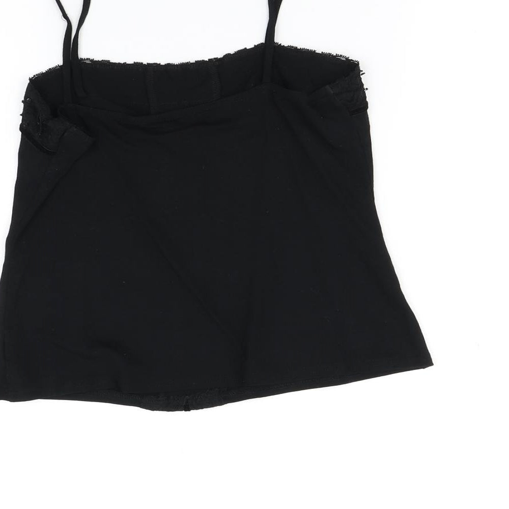Edem Womens Black   Camisole T-Shirt Size 12