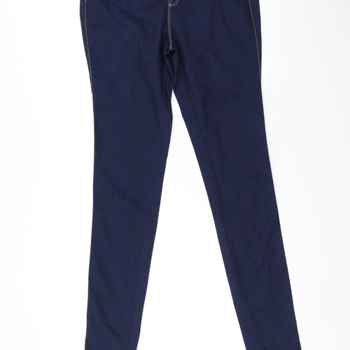 Primark Womens Blue   Jegging Trousers Size 12 L32 in