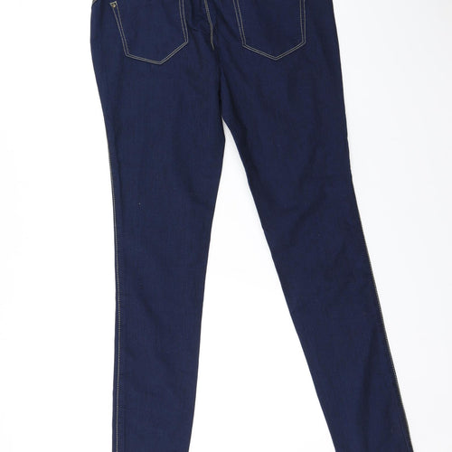 Primark Womens Blue   Jegging Trousers Size 12 L32 in