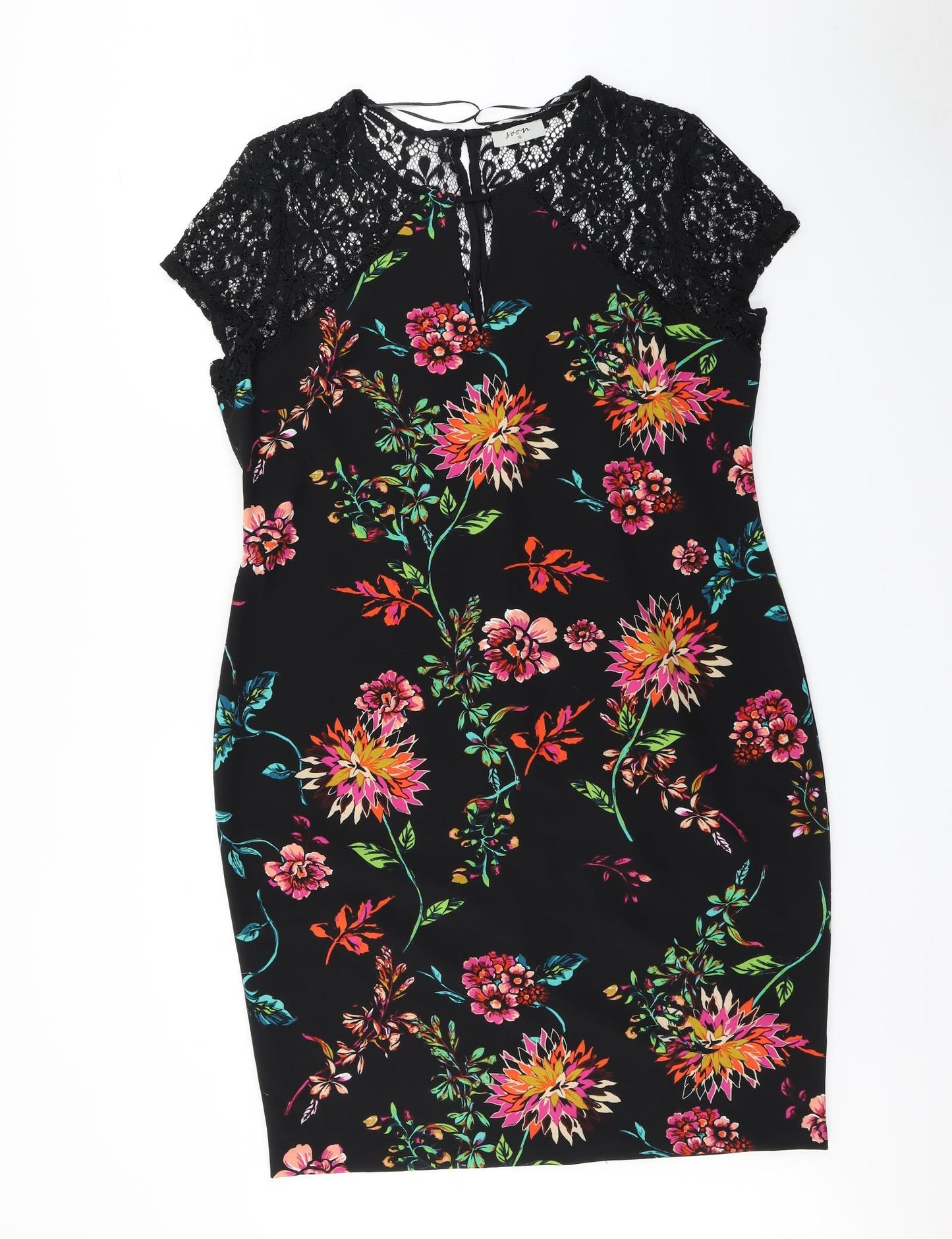 Matalan Womens Multicoloured Floral  Ball Gown  Size 18