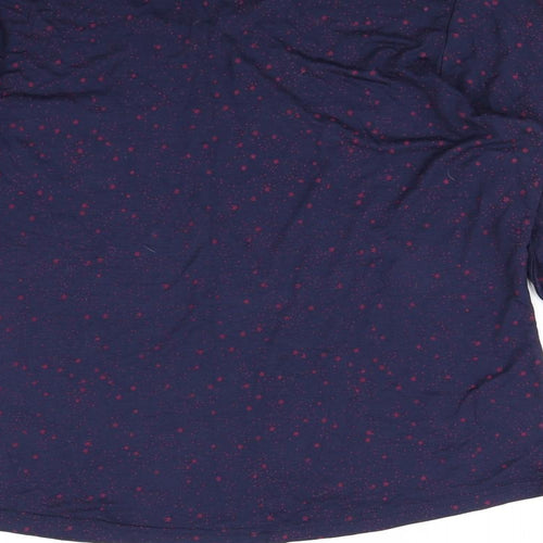 George Womens Blue    Pyjama Top Size 16  - Star print