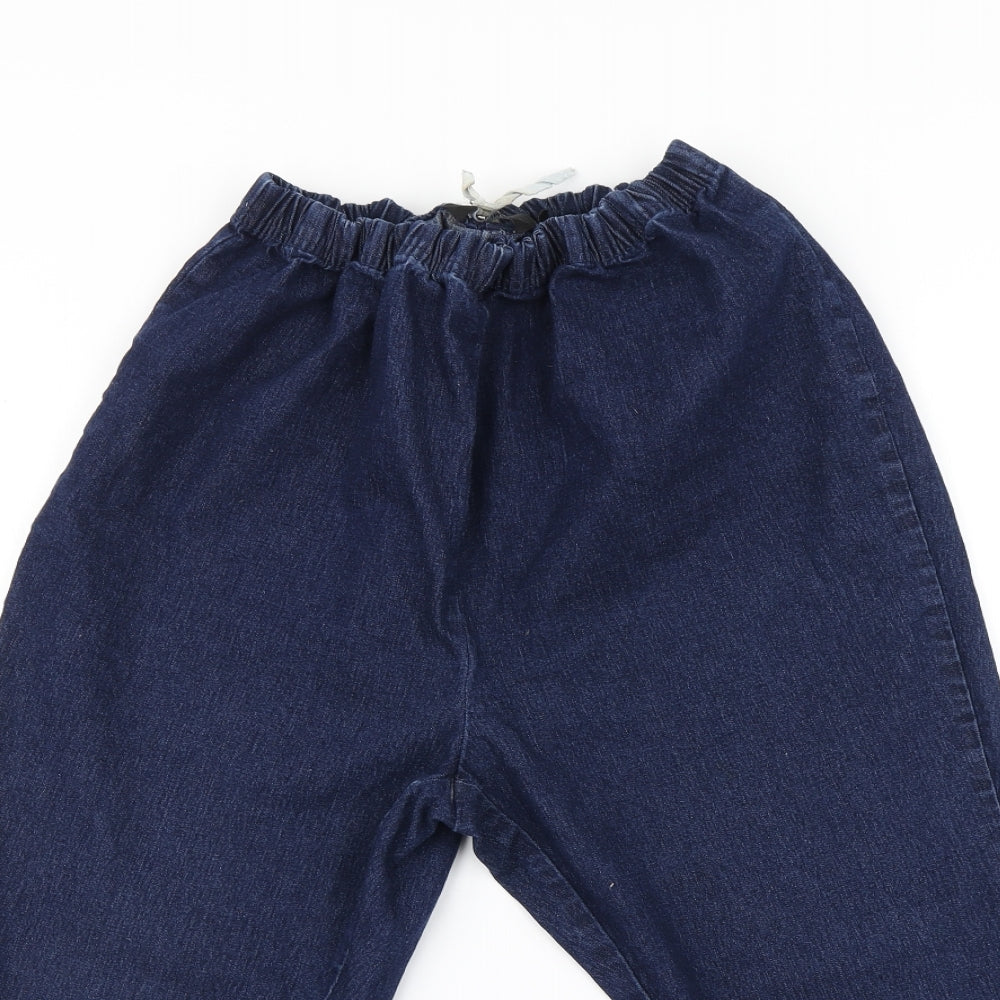 simplyBe Womens Blue   Jegging Trousers Size 24 L23 in