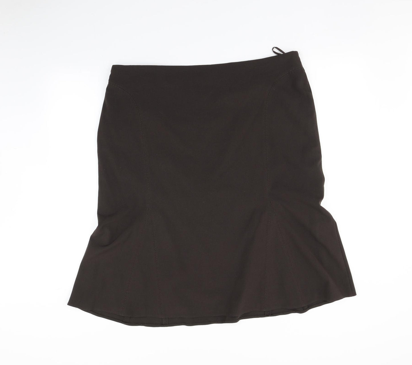 Preworn Womens Brown   A-Line Skirt Size 20