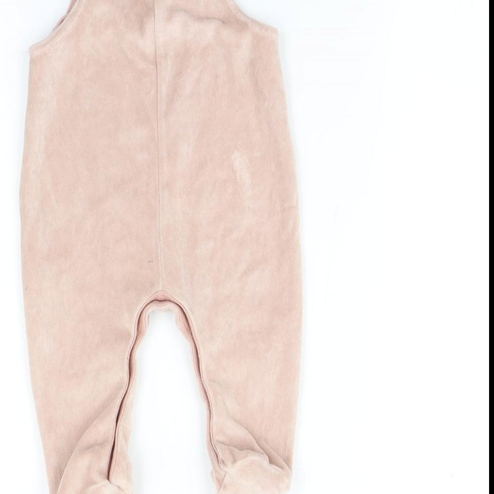 George Baby Pink   Dungaree One-Piece Size 3-6 Months