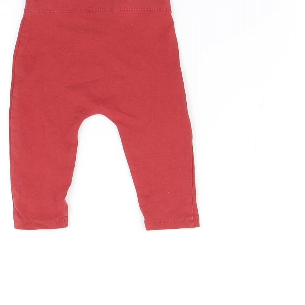 George Baby Red    Leggings Size 3-6 Months