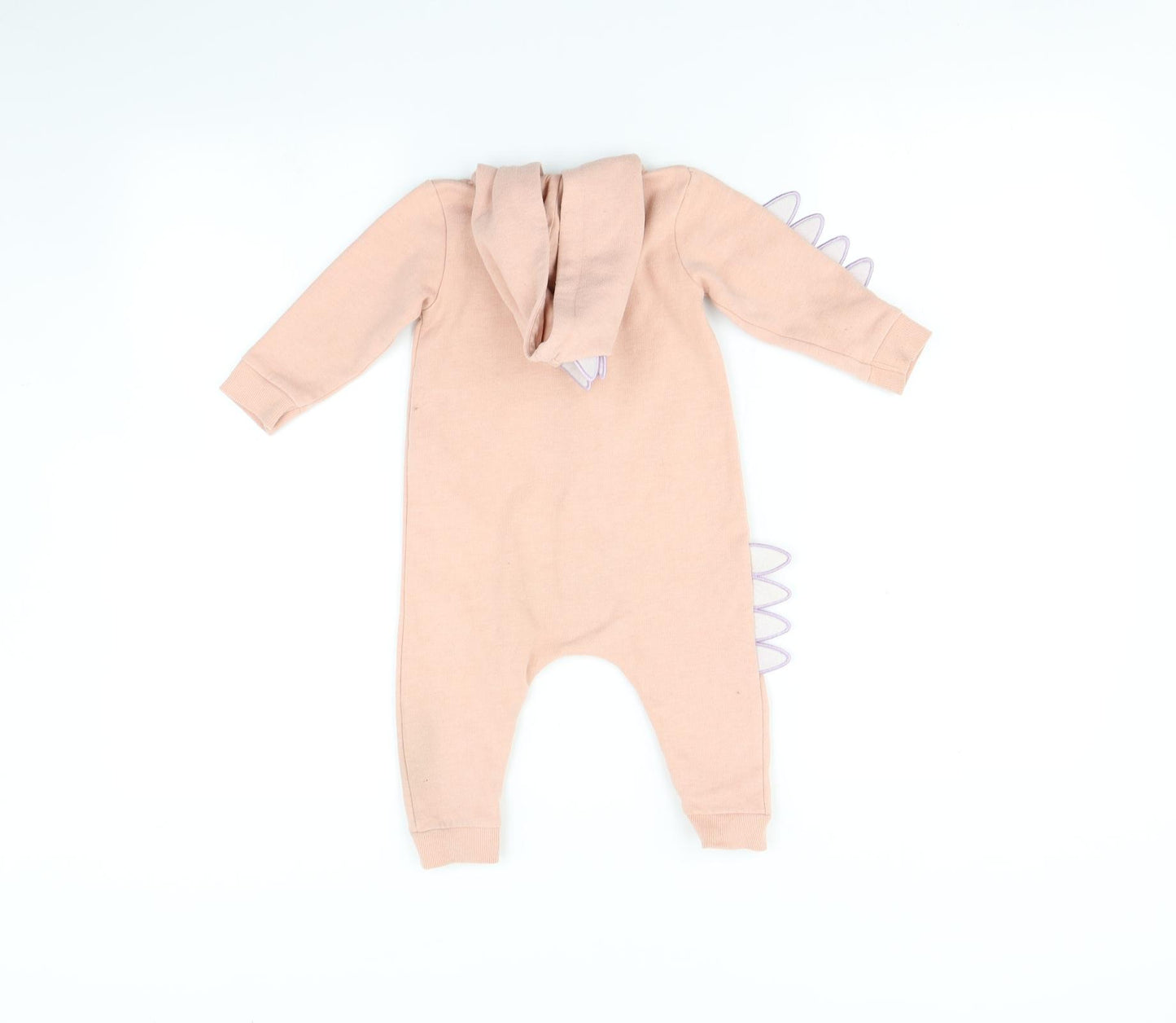 River Island Baby Pink    One Piece Size 6-9 Months  - dinosaur