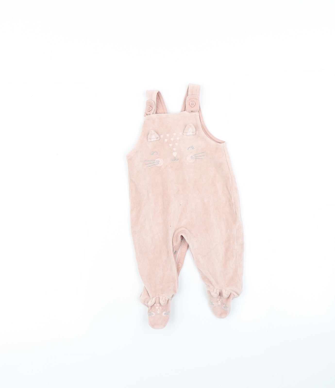 George Baby Pink   Babygrow One-Piece Size 3-6 Months  - Rabbit