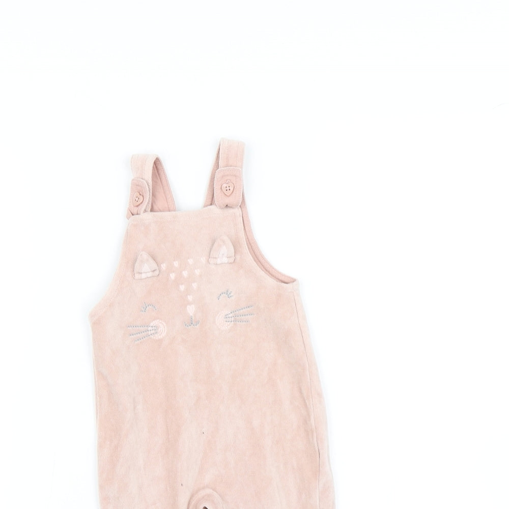 George Baby Pink   Babygrow One-Piece Size 3-6 Months  - Rabbit