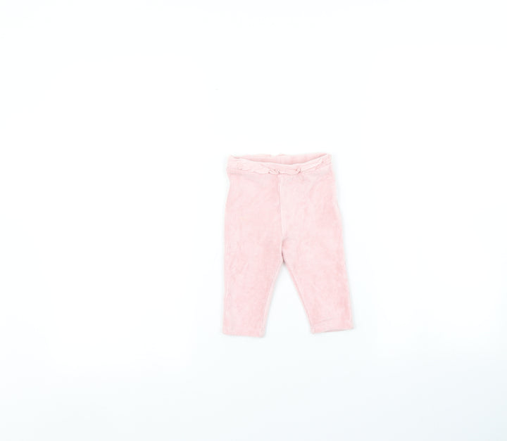 Matalan Baby Pink Trousers Size 3-6 Months
