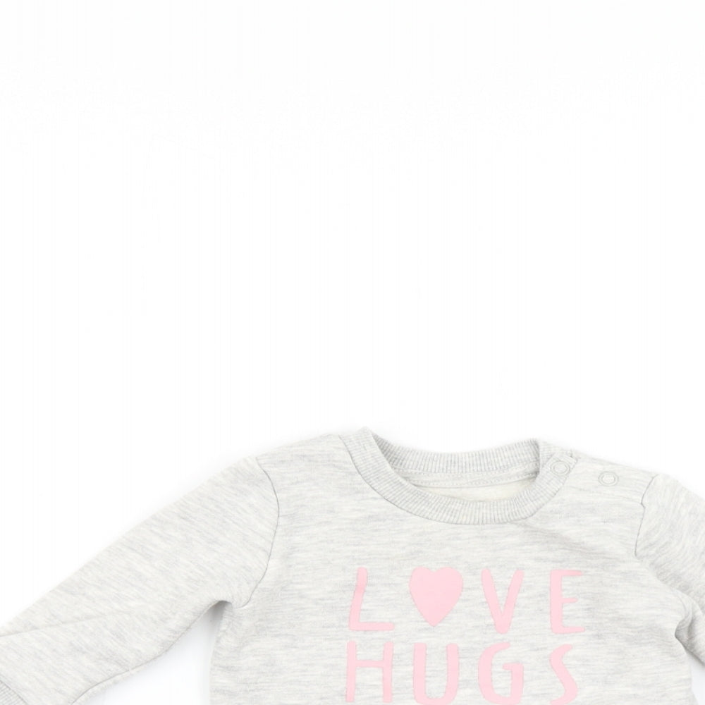 Primark Baby Grey   Pullover Jumper Size 3-6 Months