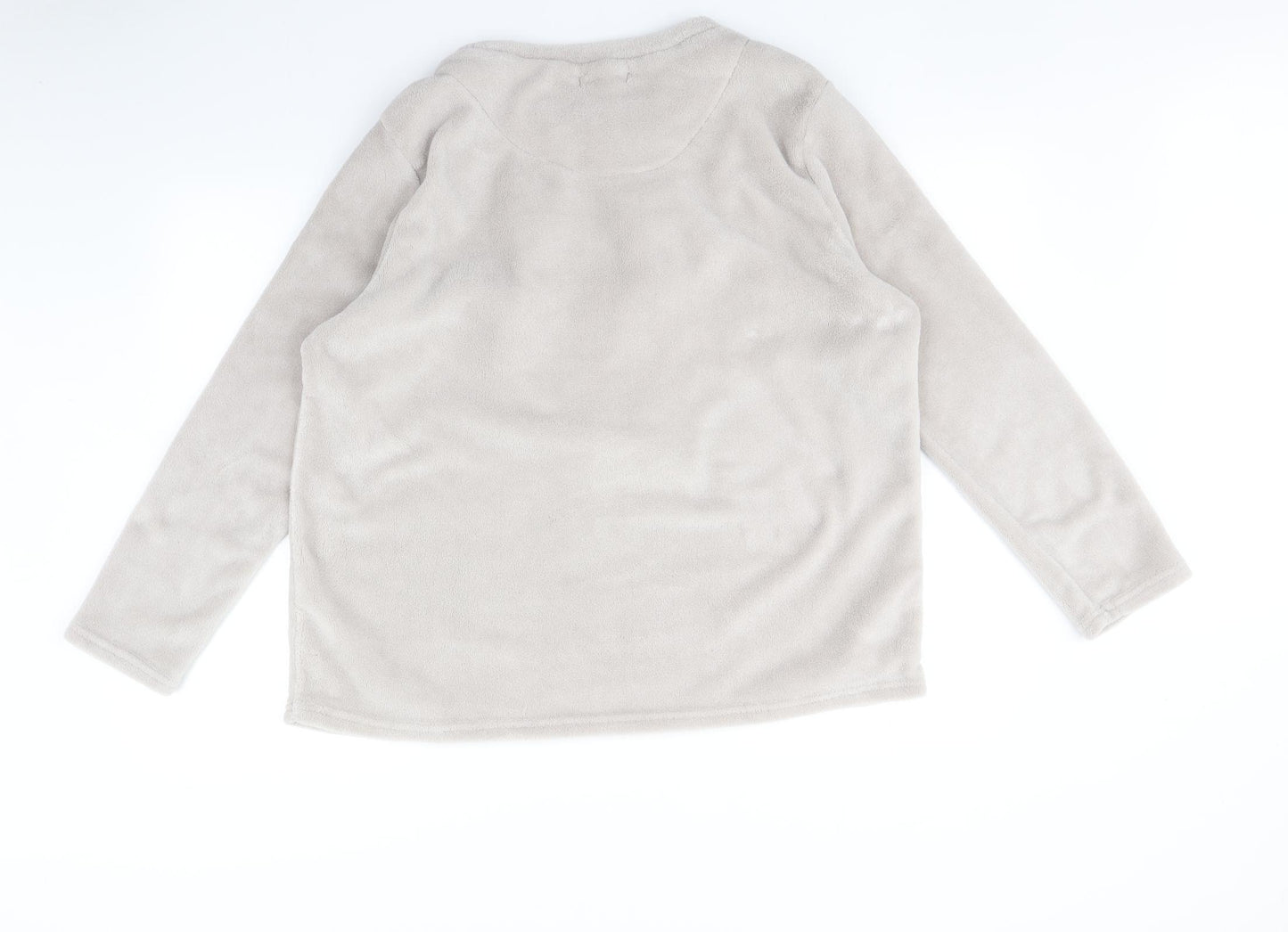 Primark Womens Beige   Top Pyjama Top Size XL  - Reindeer