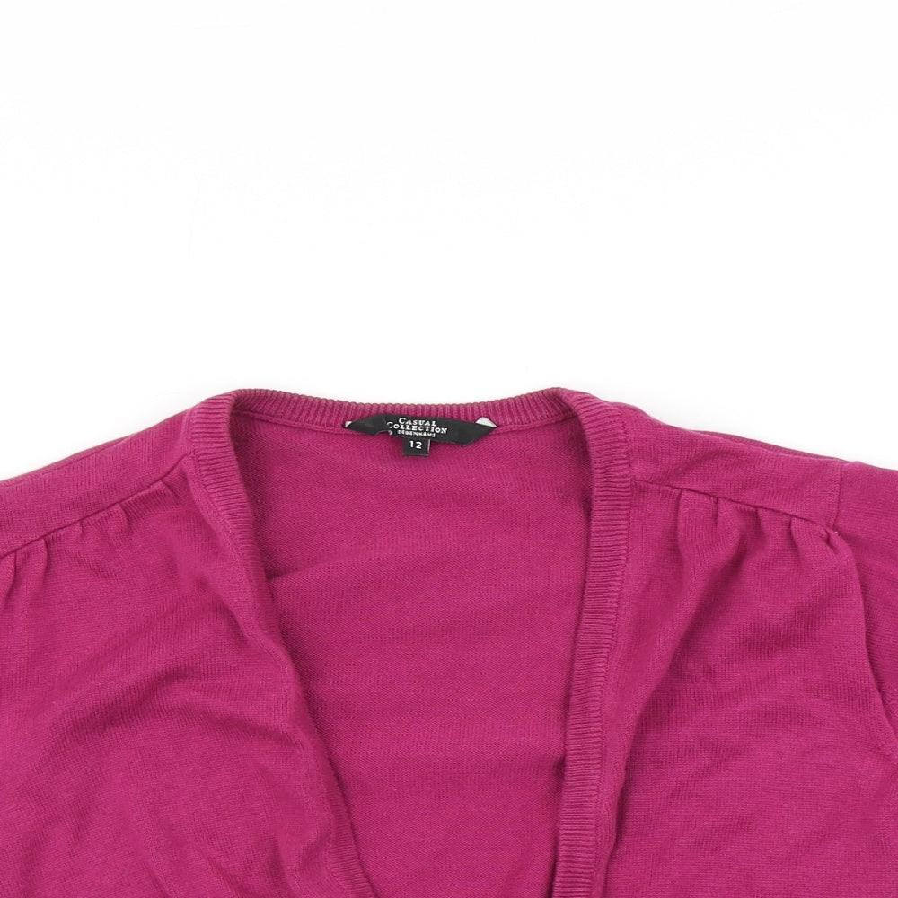 Debenhams Womens Purple   Cardigan Jumper Size 12