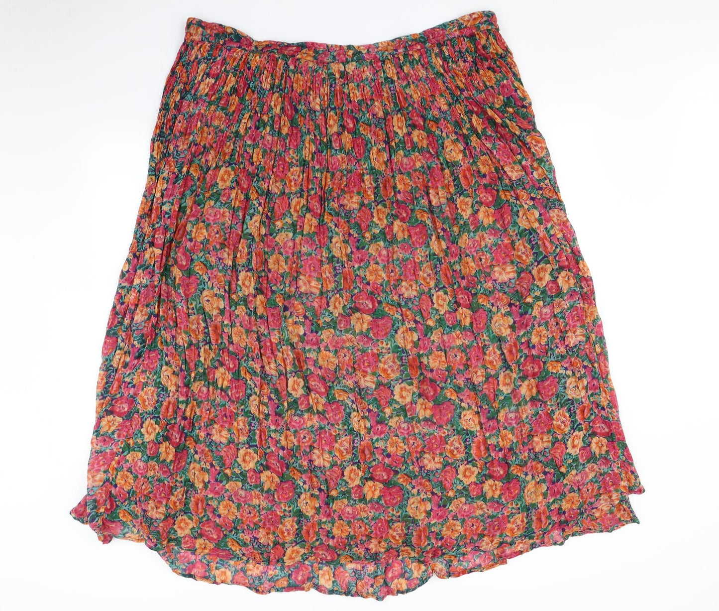 Sensations Womens Multicoloured Floral  Maxi Skirt Size 14
