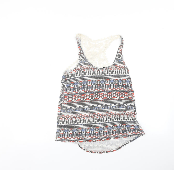 New Look Womens Multicoloured   Camisole T-Shirt Size 6