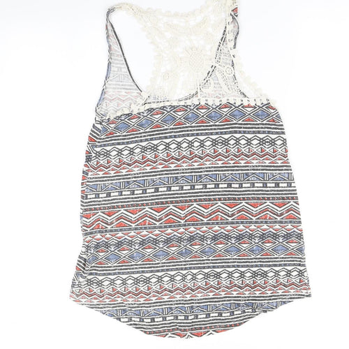 New Look Womens Multicoloured   Camisole T-Shirt Size 6
