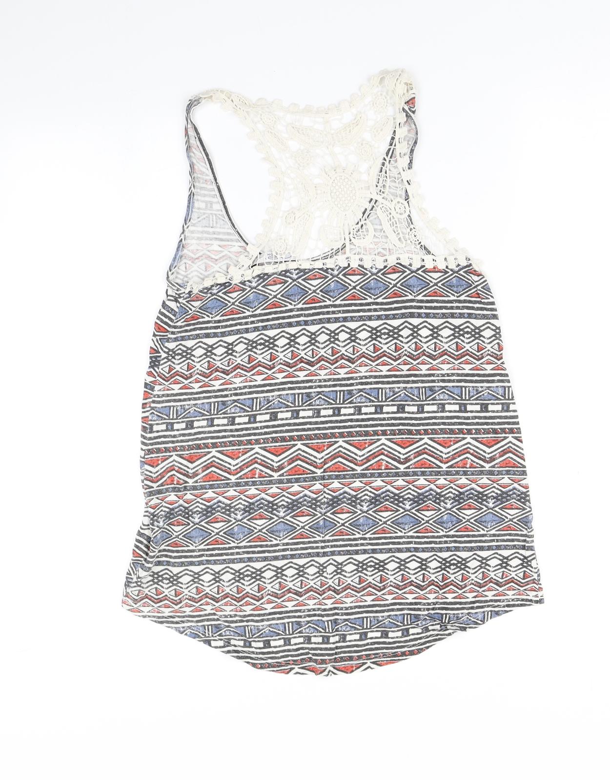 New Look Womens Multicoloured   Camisole T-Shirt Size 6